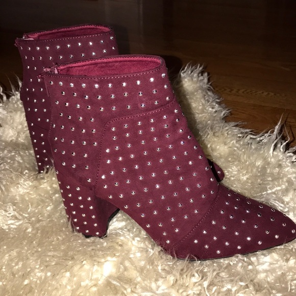 qupid studded booties